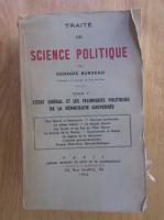 Georges Burdeau - Traite de science politique (volumul 5)