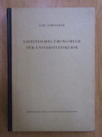Ilse Schneider - Lateinisches ubungsbuch fur universitatskurse