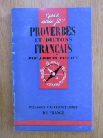 Jacques Pineaux - Proverbes et dictons francais