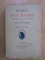 Anticariat: Jean Racine - Oeuvres (volumul 4)