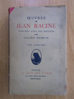 Anticariat: Jean Racine - Oeuvres (volumul 5)