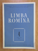 Anticariat: Revista Limba Romana, anul IX, nr. 4, 1960