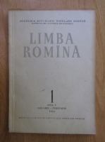 Revista Limba Romana, anul V, nr. 1, ianuarie-februarie 1956