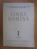 Revista Limba Romana, anul V, nr. 3, mai-iunie 1956