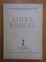Revista Limba Romana, anul VI, nr. 2, martie-aprilie 1957