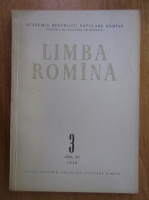 Revista Limba Romana, anul VII, nr. 3, 1958