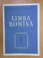 Revista Limba Romana, anul XI, nr. 1, 1962