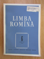 Revista Limba Romana, anul XIII, nr. 6, 1964