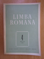 Revista Limba Romana, anul XIX, nr. 4, 1970
