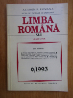 Revista Limba Romana, anul XLII, nr. 6, 1993
