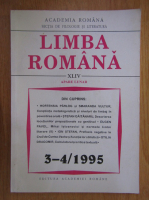 Revista Limba Romana, anul XLIV, nr. 3-4, 1995