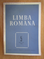Revista Limba Romana, anul XVI, nr. 5, 1967