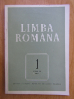Revista Limba Romana, anul XX, nr. 1, 1971