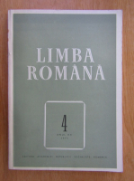 Revista Limba Romana, anul XX, nr. 4, 1971