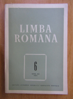 Revista Limba Romana, anul XX, nr. 6, 1971
