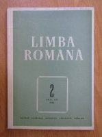 Revista Limba Romana, anul XXI, nr. 2, 1972