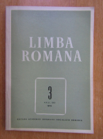Revista Limba Romana, anul XXII, nr. 3, 1973