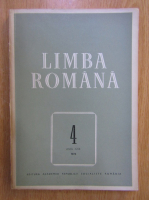 Anticariat: Revista Limba Romana, anul XXII, nr. 4, 1973