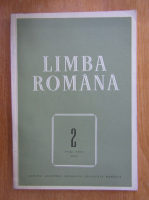 Revista Limba Romana, anul XXIII, nr. 2, 1974