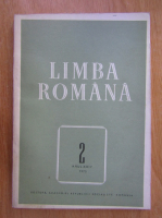 Revista Limba Romana, anul XXIV, nr. 2, 1975