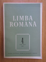 Revista Limba Romana, anul XXIV, nr. 4, 1975