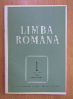 Revista Limba Romana, anul XXIX, nr. 1, ianuarie-februarie 1980