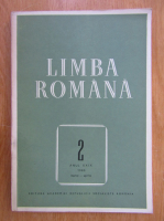 Revista Limba Romana, anul XXIX, nr. 2, 1980
