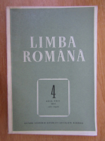 Revista Limba Romana, anul XXIX, nr. 4, iulie-august 1980