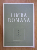 Revista Limba Romana, anul XXV, nr. 3, mai-iunie 1976
