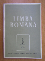 Revista Limba Romana, anul XXV, nr. 6, noiembrie-decembrie 1976