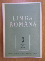 Anticariat: Revista Limba Romana, anul XXVI, nr. 3, mai-iunie 1977
