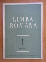 Revista Limba Romana, anul XXX, nr. 1, ianuarie-februarie 1981