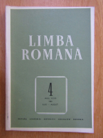 Revista Limba Romana, anul XXXII, nr. 4, iulie-august 1983
