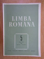 Revista Limba Romana, anul XXXII, nr. 5, septembrie-octombrie 1983