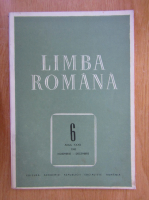 Revista Limba Romana, anul XXXII, nr. 6, noiembrie-decembrie 1983