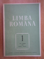 Revista Limba Romana, anul XXXIII, nr. 1, 1984
