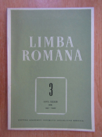 Revista Limba Romana, anul XXXIII, nr. 3, 1984