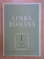 Revista Limba Romana, anul XXXIV, nr. 1, ianuarie-februarie 1985