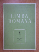 Anticariat: Revista Limba Romana, anul XXXV, nr. 4, iulie-august 1986