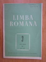 Revista Limba Romana, anul XXXVI, nr. 3, mai-iunie 1987