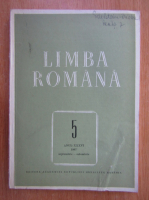 Anticariat: Revista Limba Romana, anul XXXVI, nr. 5, septembrie-octombrie 1987