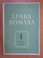 Revista Limba Romana, anul XXXVII, nr. 4, iulie-august 1988