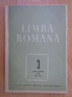 Revista Limba Romana, anul XXXVIII, nr. 3, mai-iunie 1989