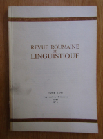 Revue roumaine de linguistique, anul XXVI, nr. 5, septembrie-octombrie 1981