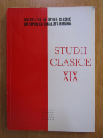 Studii Clasice (volumul 19)