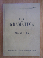 Studii de gramatica (volumul 2)