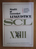 Studii si cercetari lingvistice, anul XXIII, nr. 5, 1972