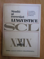 Studii si cercetari lingvistice, anul XXIX, nr. 3, mai-iunie 1978