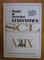 Studii si cercetari lingvistice, anul XXIX, nr. 4, iulie-august 1978