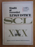 Studii si cercetari lingvistice, anul XXX, nr. 2, martie-aprilie 1979